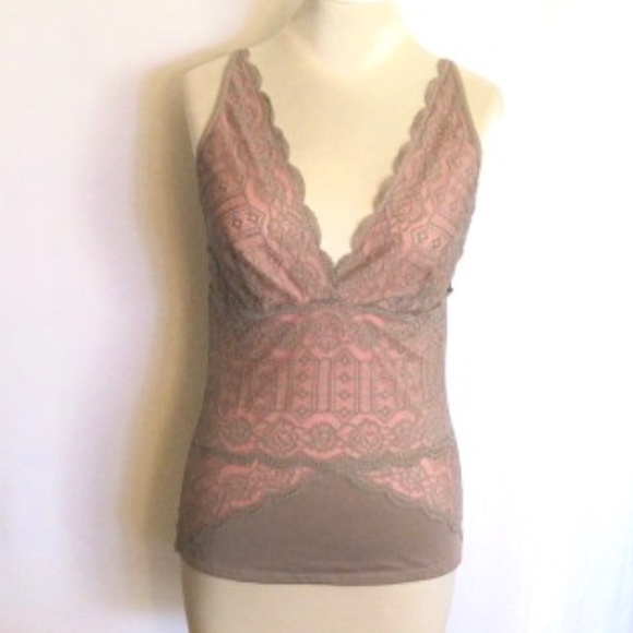 Rhonda Shear Lace Detail Camisole - Picture 2 of 7